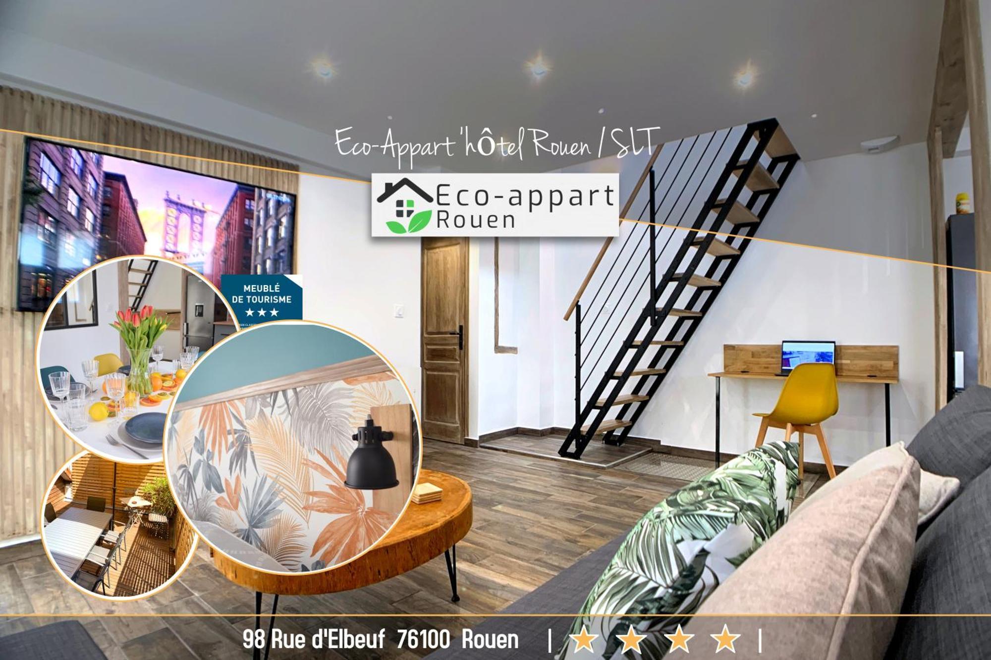 Eco-Appart'Hotel Rouen - Slt المظهر الخارجي الصورة